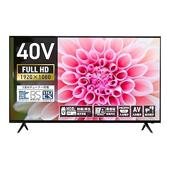 Amazon | [東京Deco] 40型 3波Wチューナー対応 液晶テレビ FHD